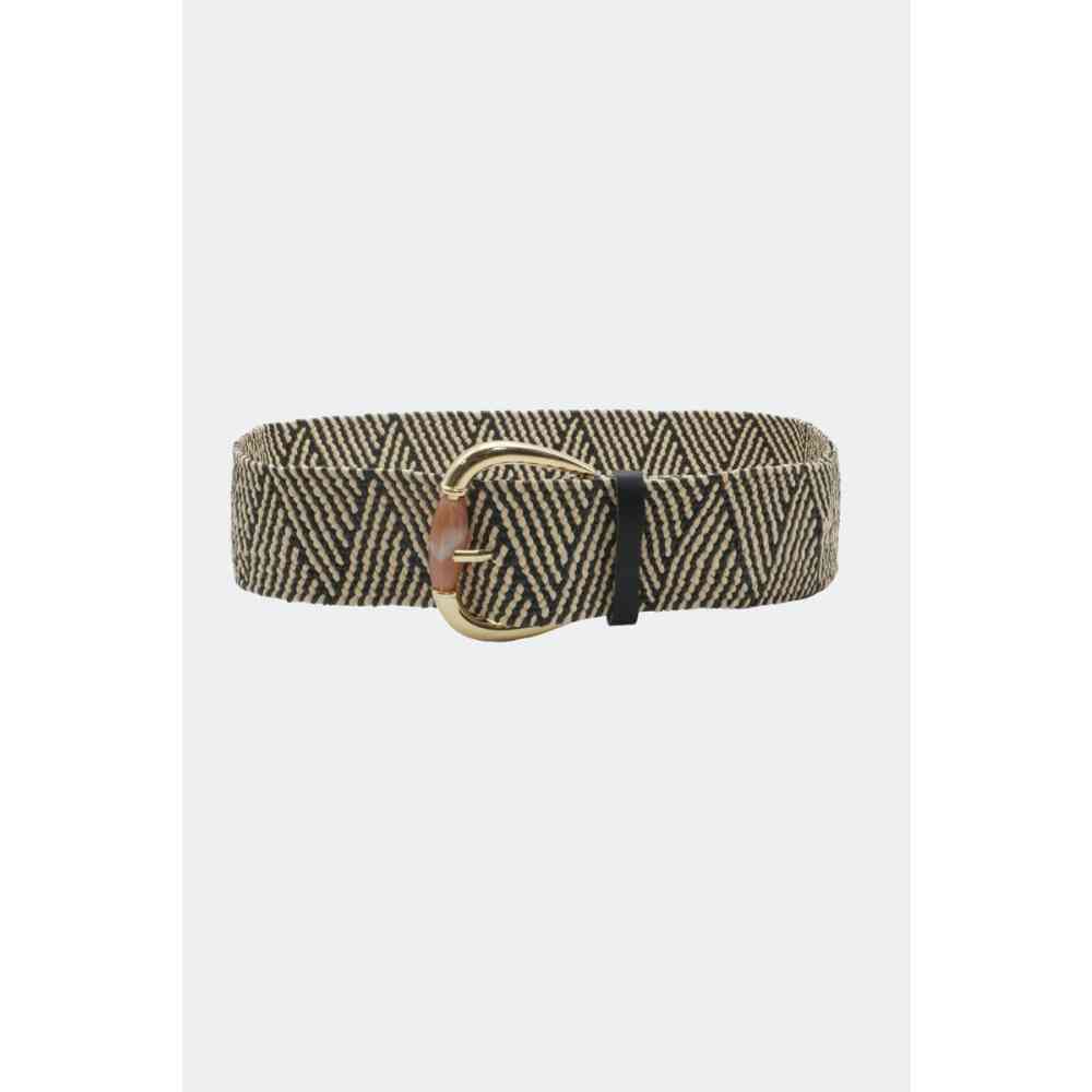 Voodoo Vixen - Patterned Woven Taillengürtel - Schwarz